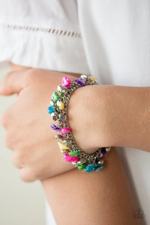 Paparazzi Bracelet ~ Plentiful Pebbles - Multi