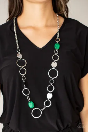 Paparazzi Necklace ~ Colorful Combo - Green