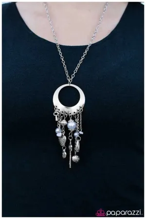 Paparazzi Necklace ~ Key Player - Blue