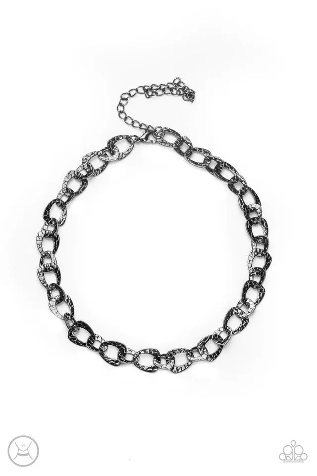 Paparazzi Necklace ~ Urban Safari - Black