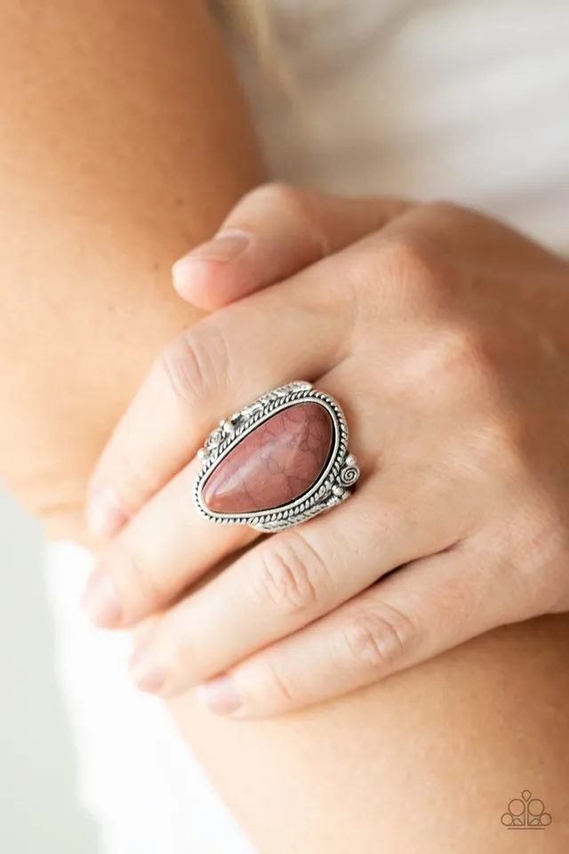 Paparazzi Ring ~ Mojave Magic - Brown