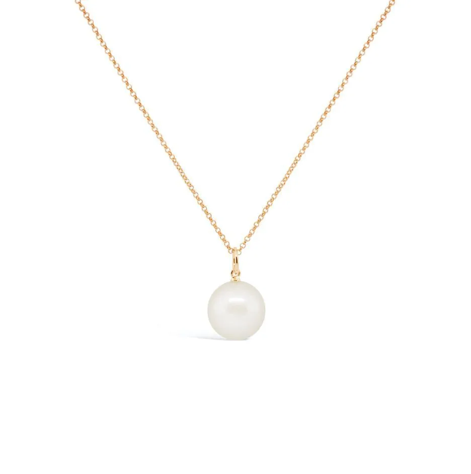 Power Pearl Pendant in 18ct Rose Gold