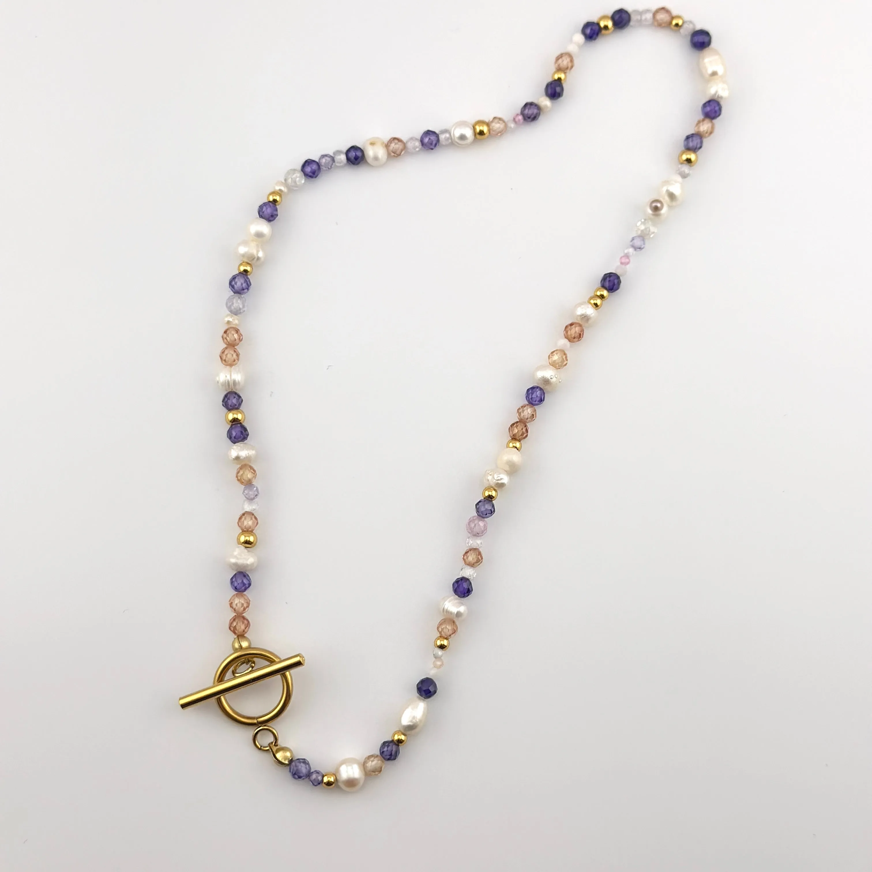 Purple bead pearl