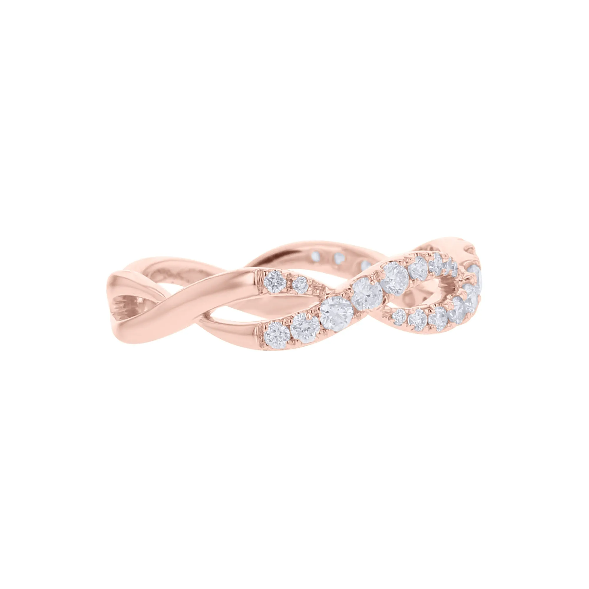 Ravenna Infinity Twist Diamond Ring