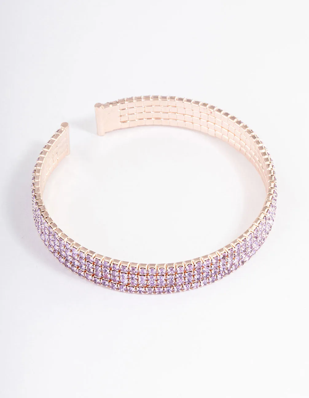 Rose Gold Classic Cupchain Wrist Cuff