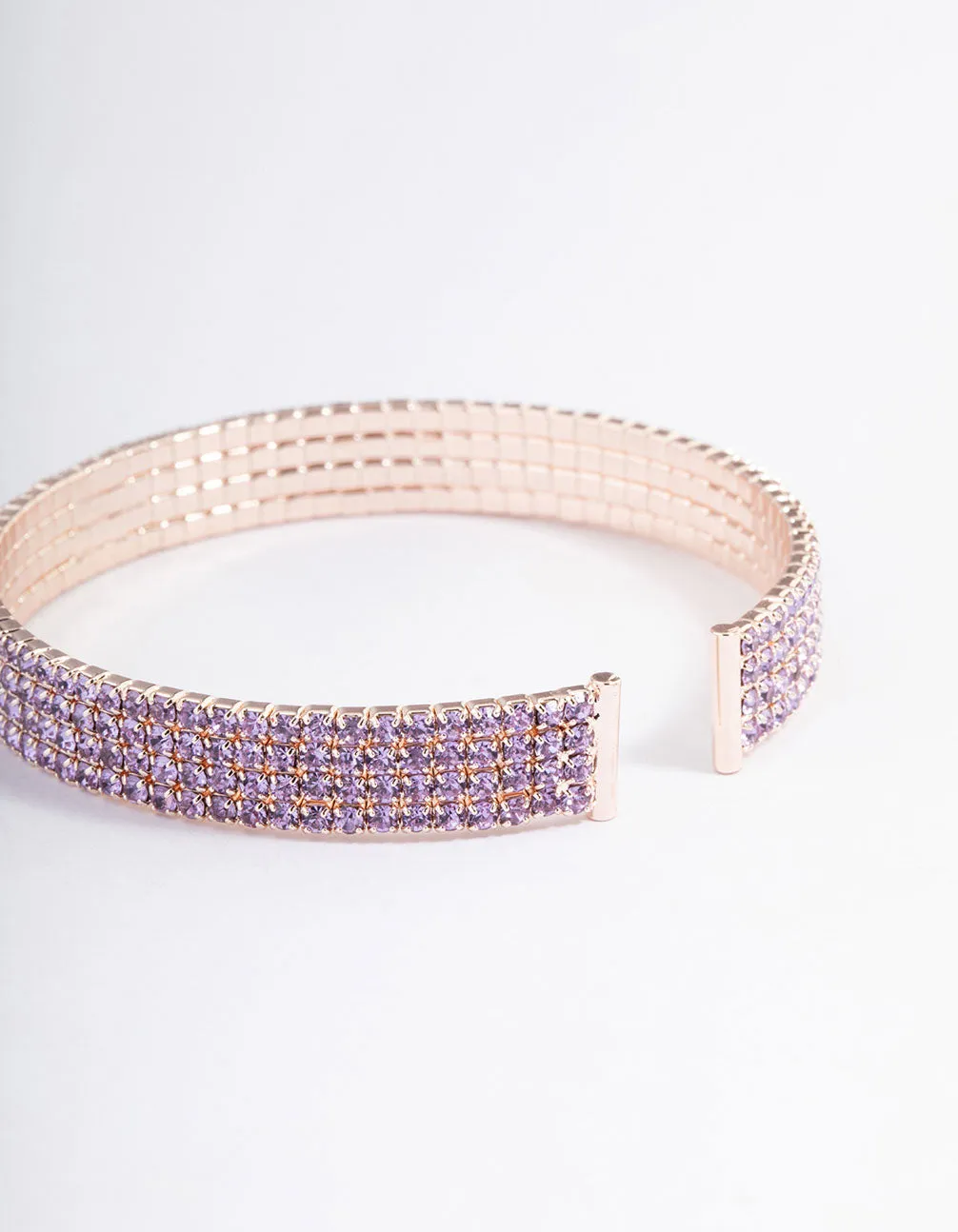 Rose Gold Classic Cupchain Wrist Cuff