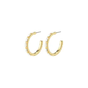 Rue Recycled Hoops | Gold Plated