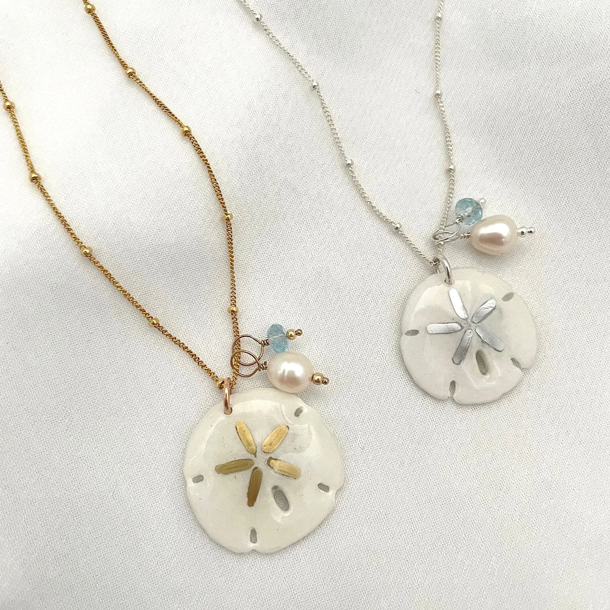 Sand Dollar Charm Necklace