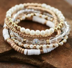 Seashells Bracelet Stack