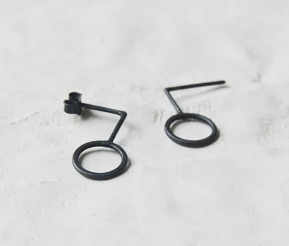 Set of silver rings N°30 and earrings N°22