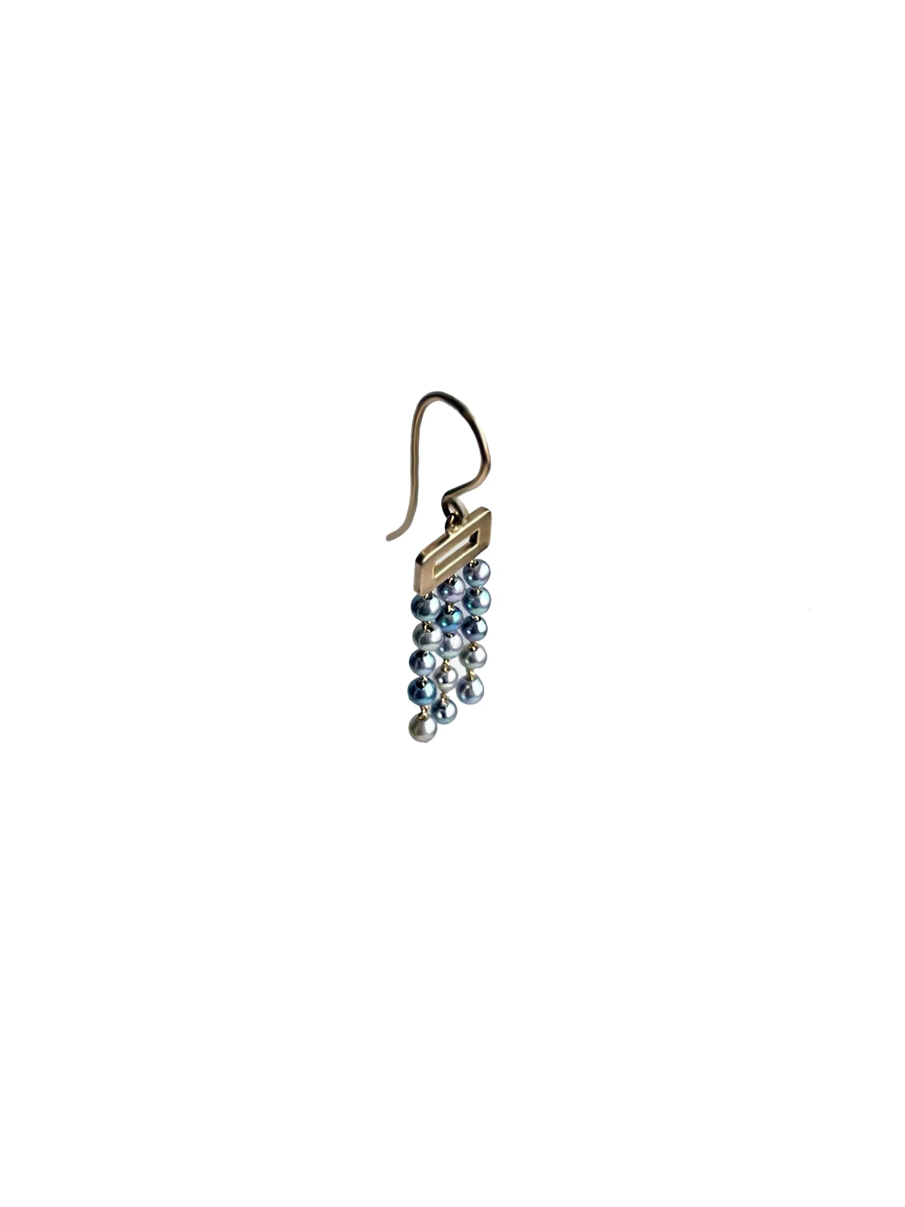 Shower - Earring with small Akoya pearls (limited edition)