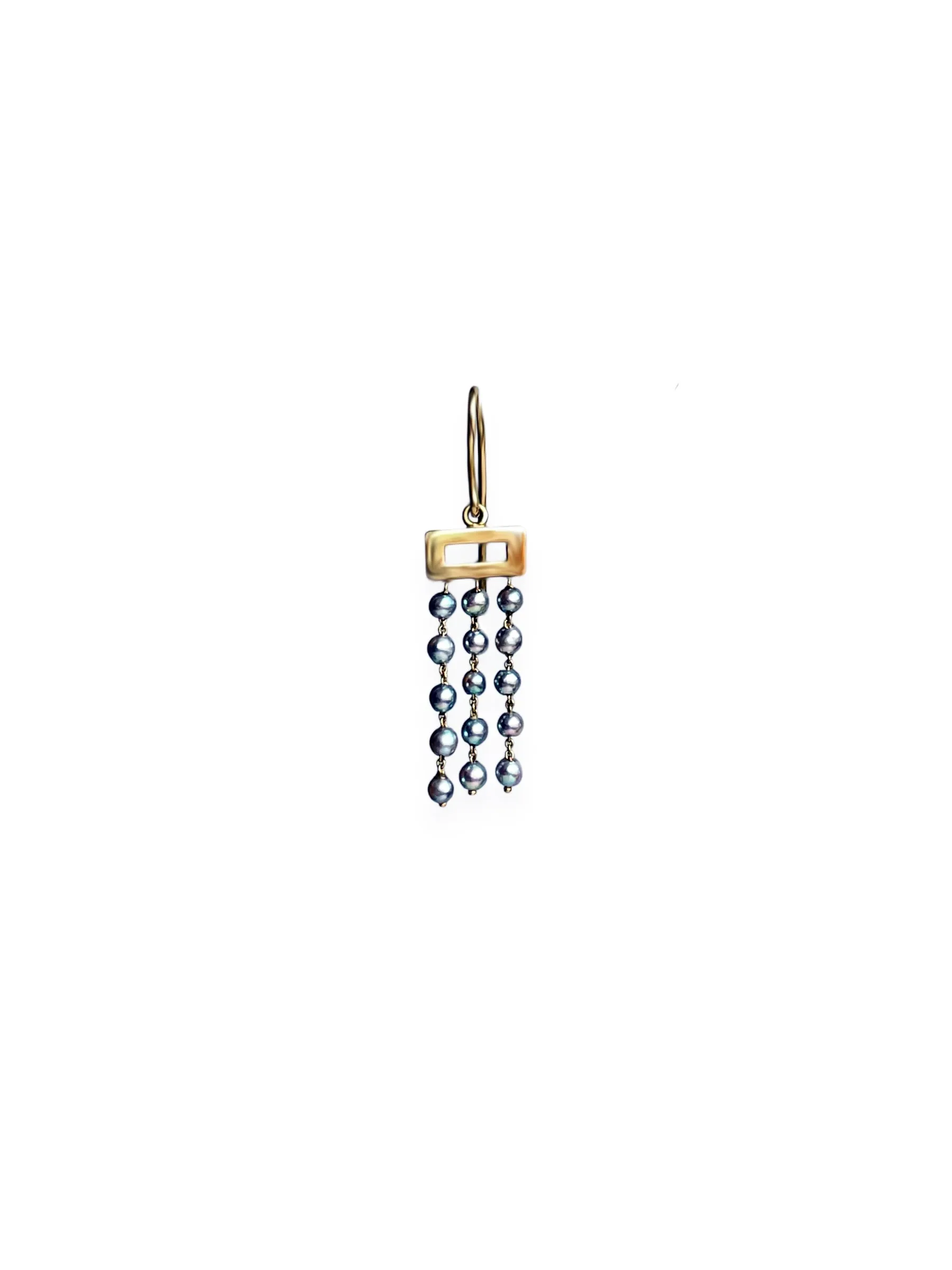 Shower - Earring with small Akoya pearls (limited edition)