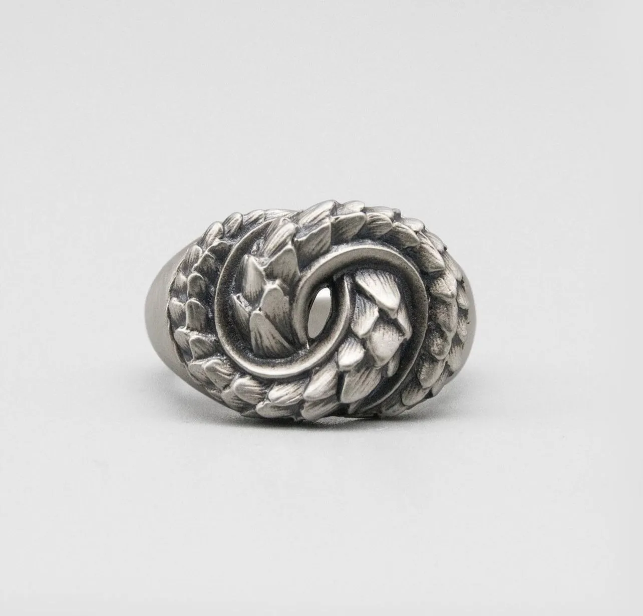 Silver Dragon Tail Ring