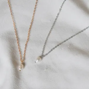 Single Pearl Necklace