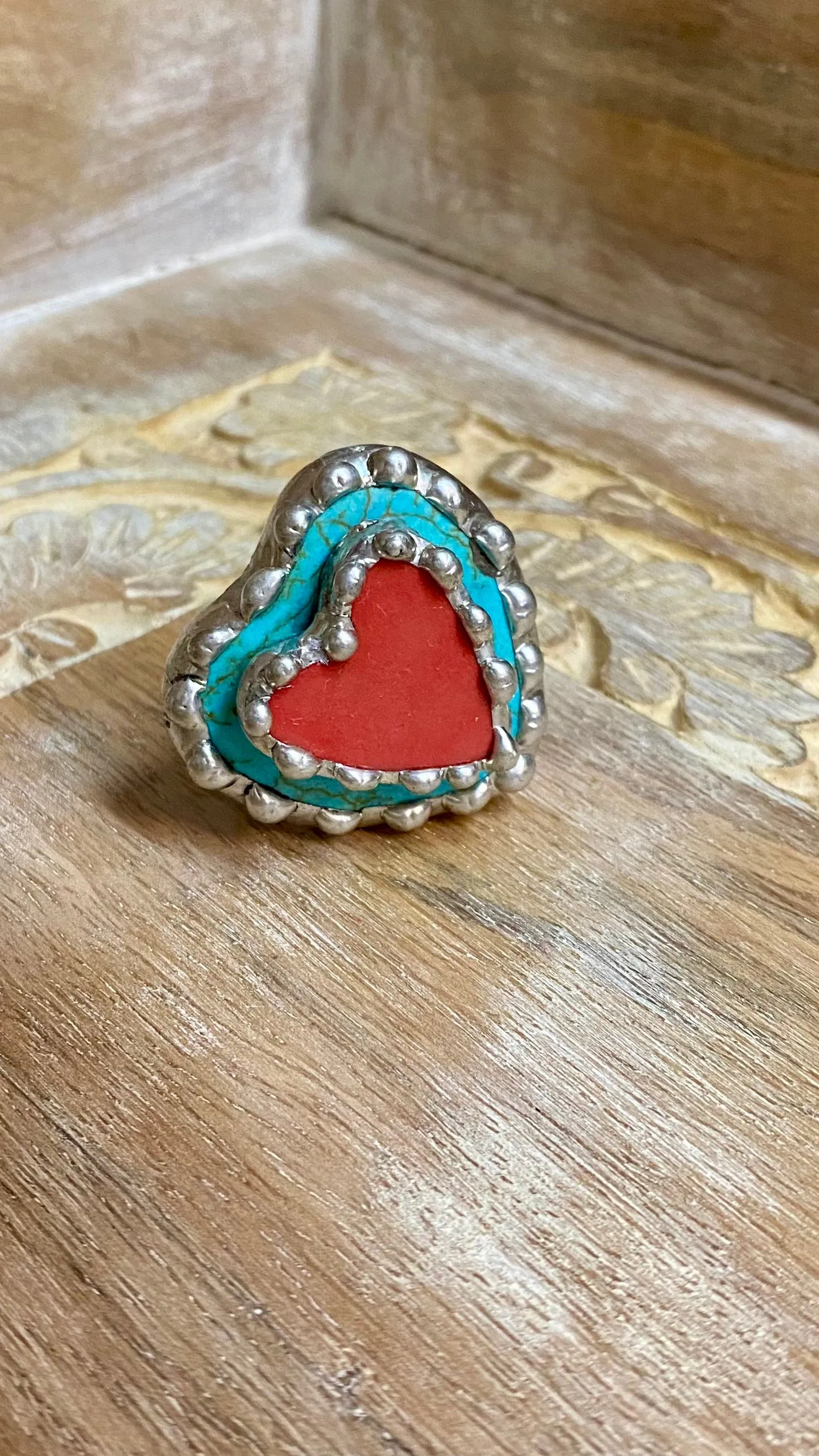 Stacked Heart Ring