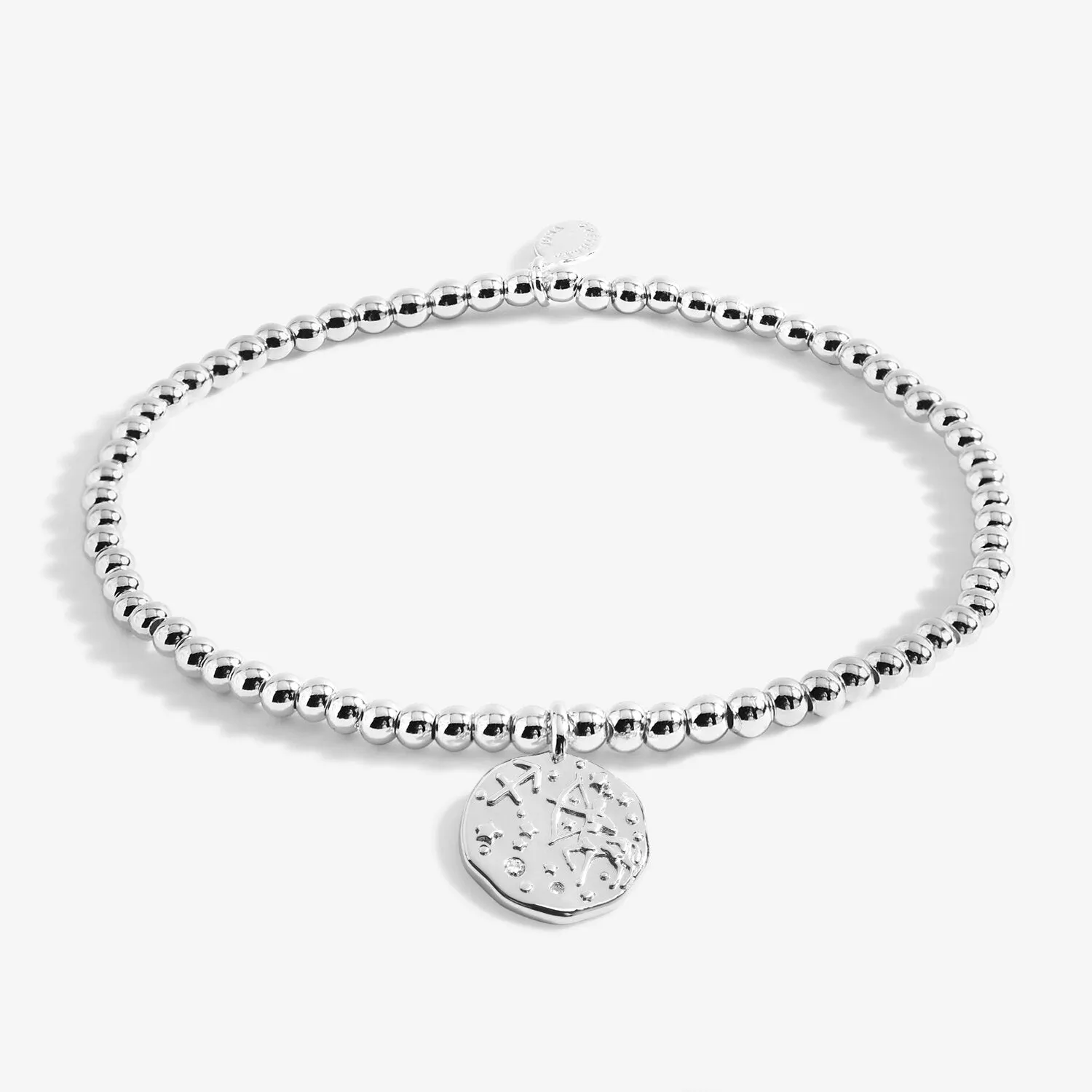 Star Sign A Little 'Sagittarius' Bracelet In Silver Plating