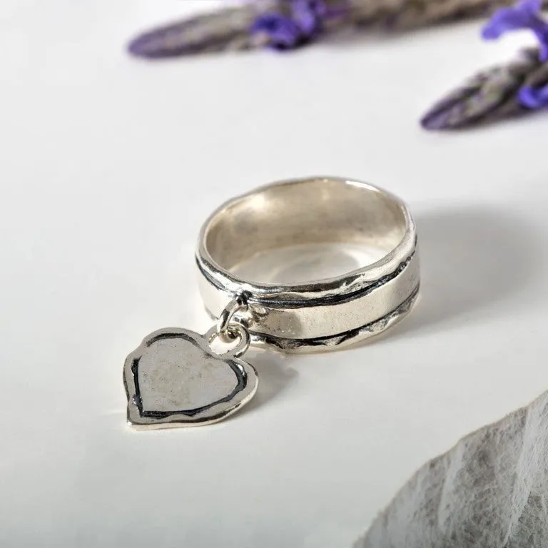 Sterling silver ring for woman, delicate rings