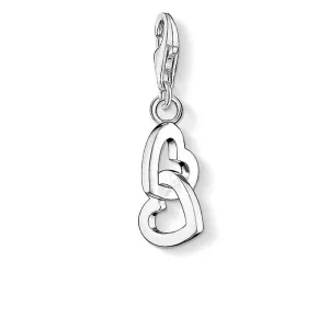 Sterling Silver Thomas Sabo Charm Club Locked Hearts