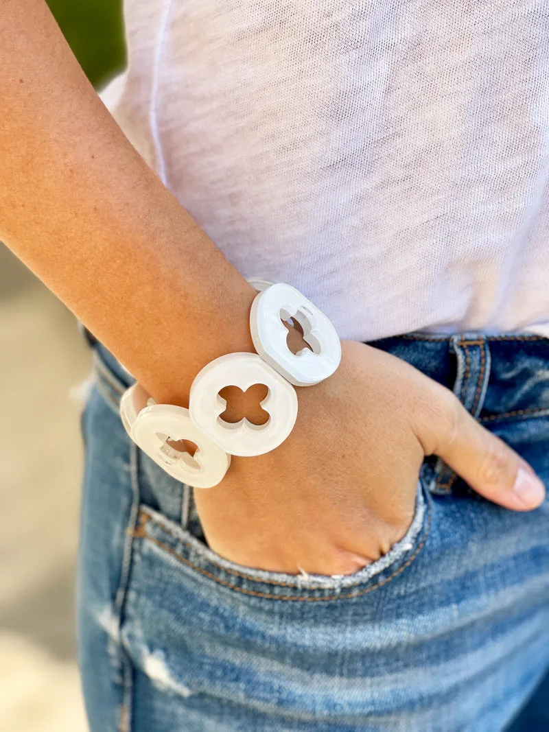 Sugar Pop Quatrefoil Bracelet