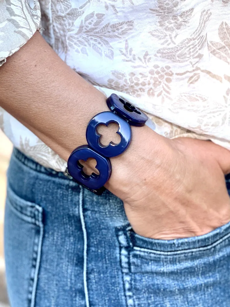 Sugar Pop Quatrefoil Bracelet