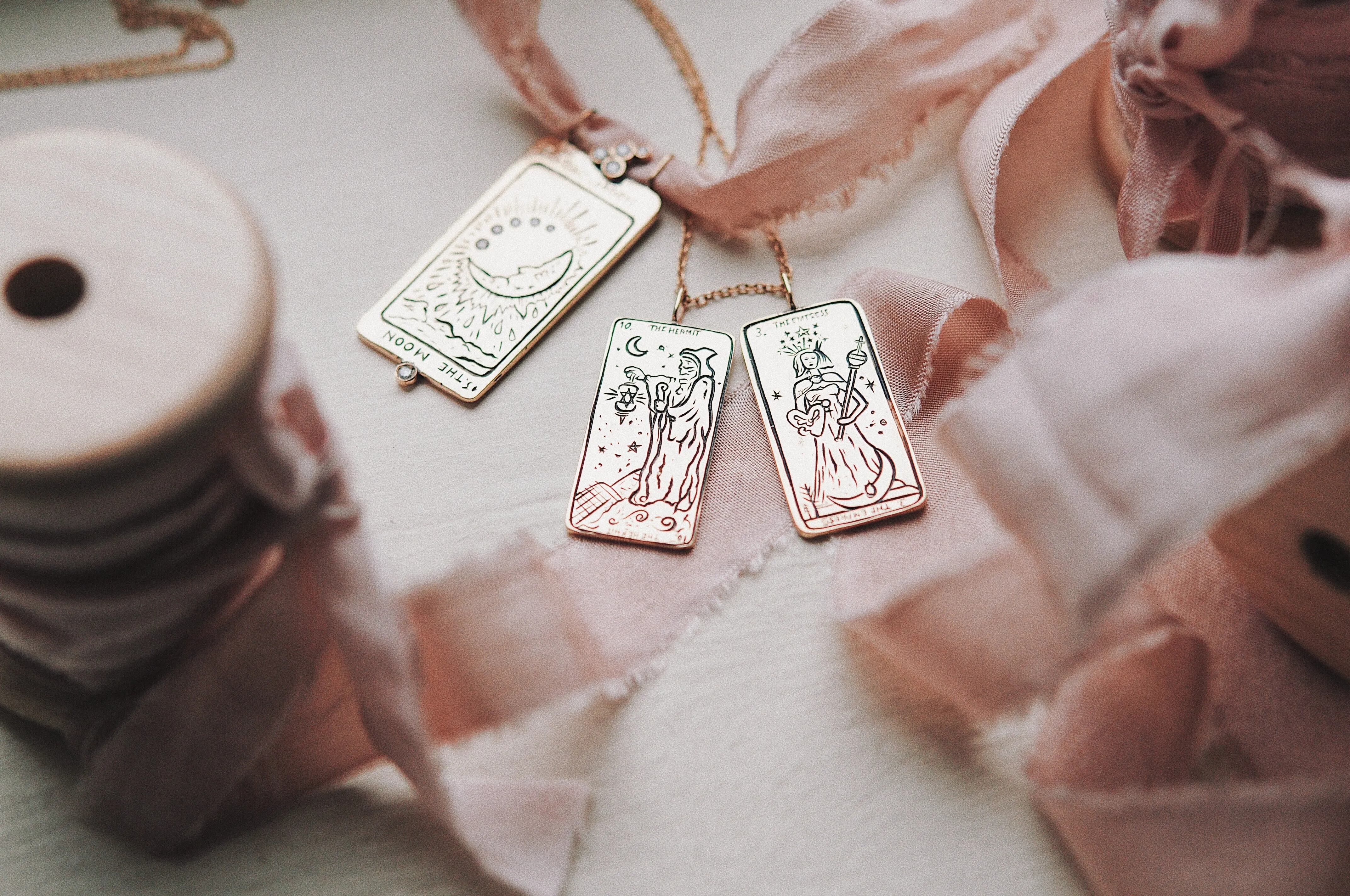 The Empress Tarot Card Necklace