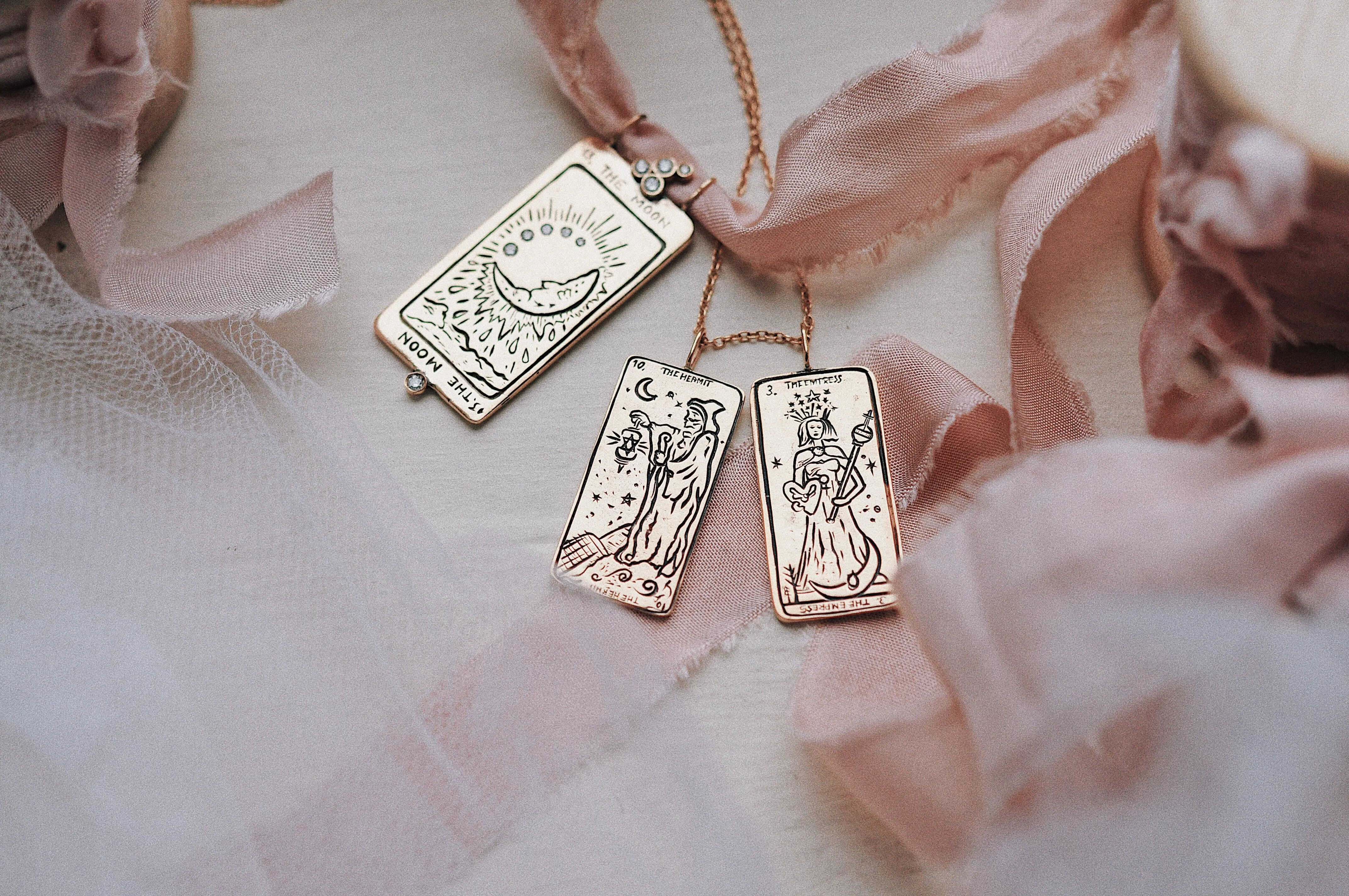 The Empress Tarot Card Necklace