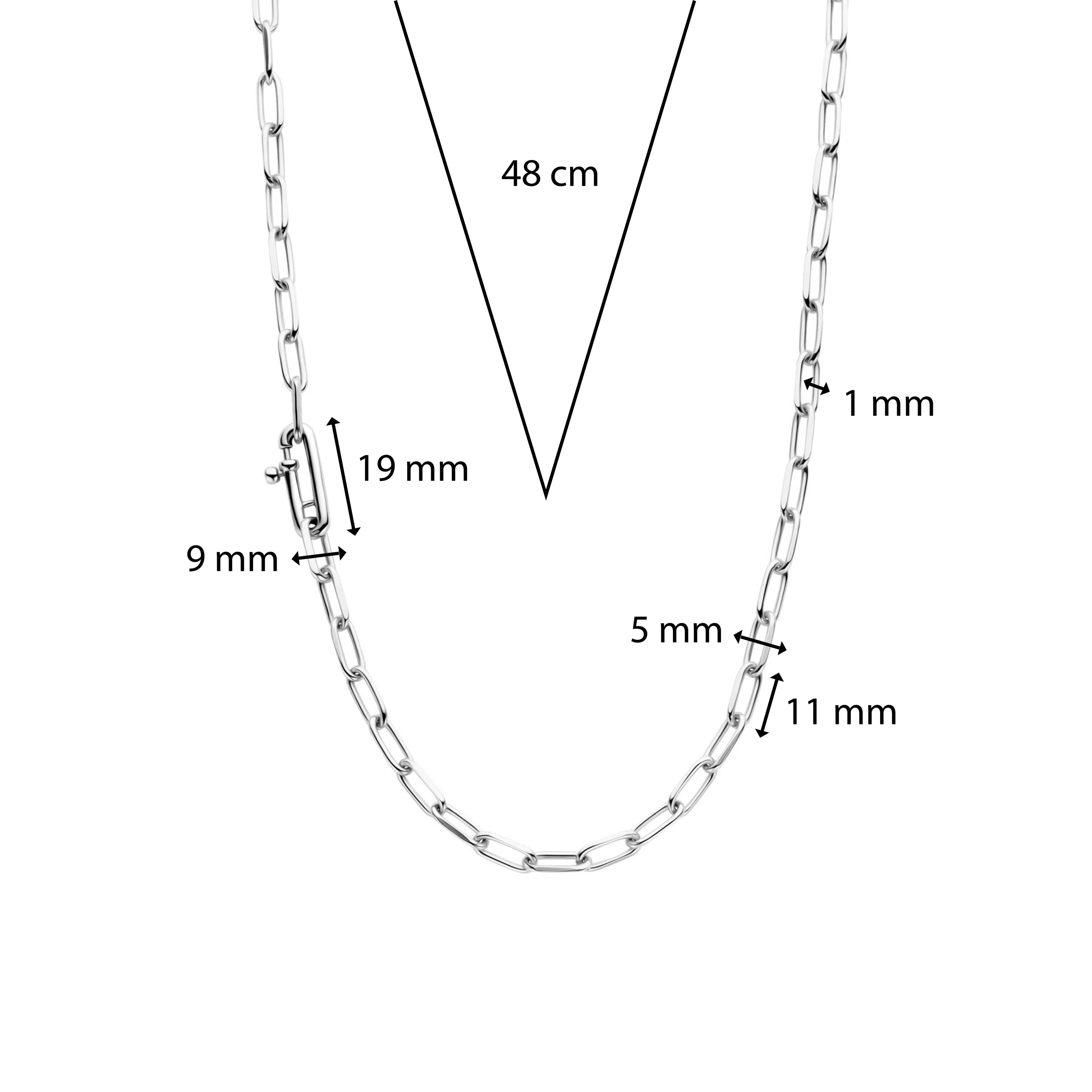 TI SENTO Necklace 34024SI