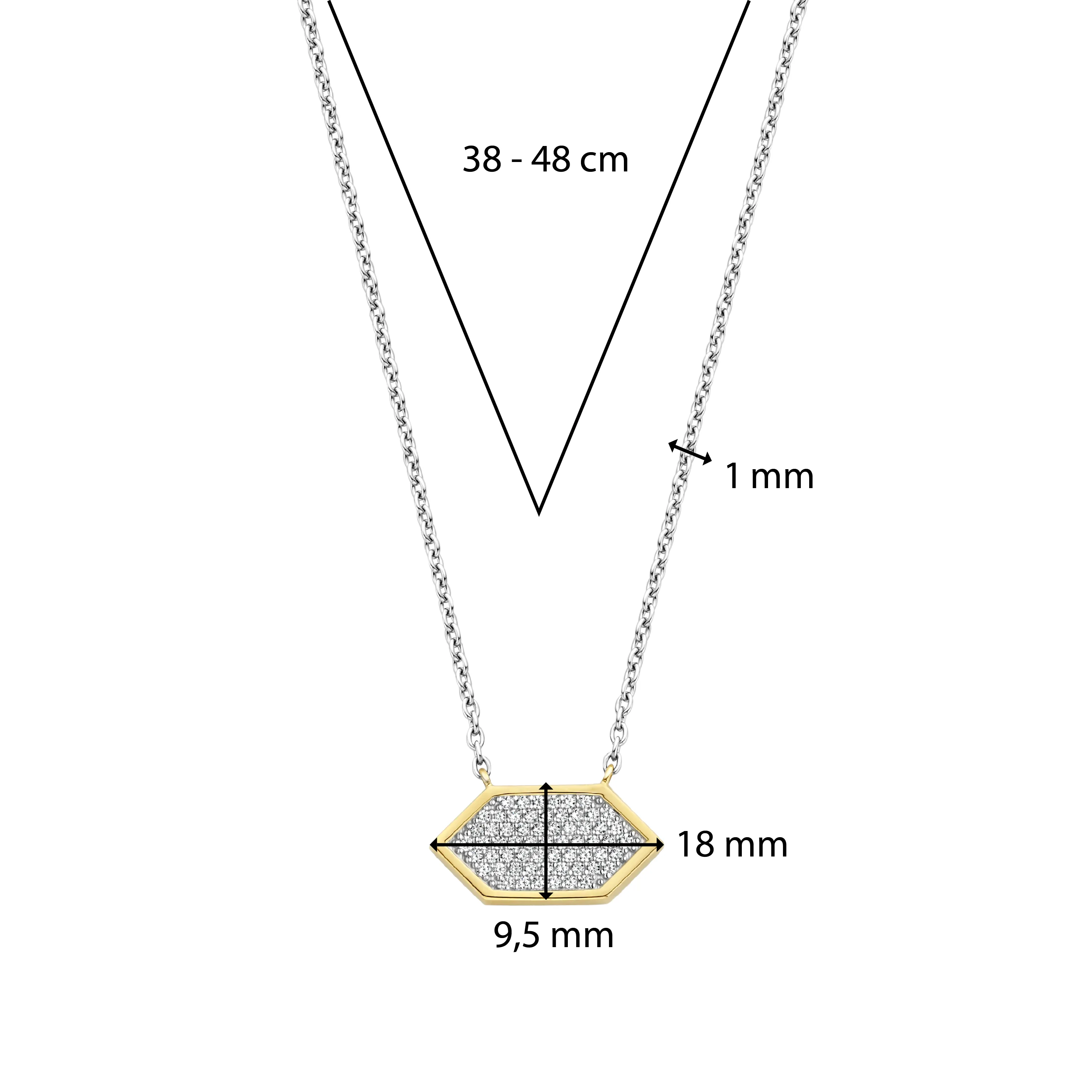 TI SENTO Necklace 34040ZY