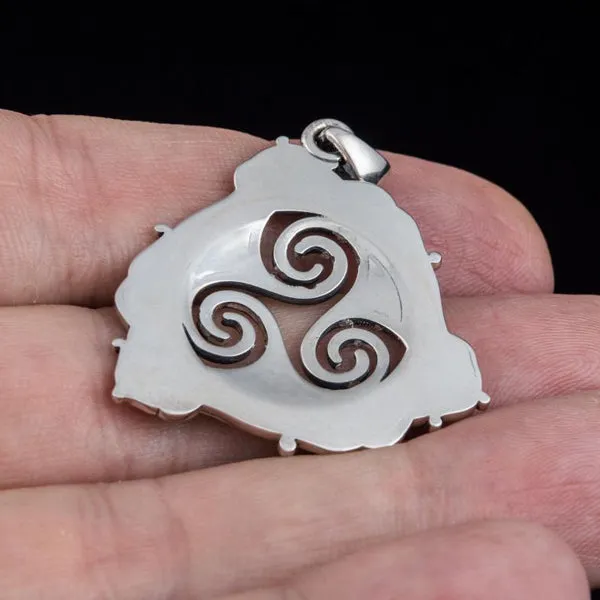 Triskele Pendant - Sterling Silver or Gold