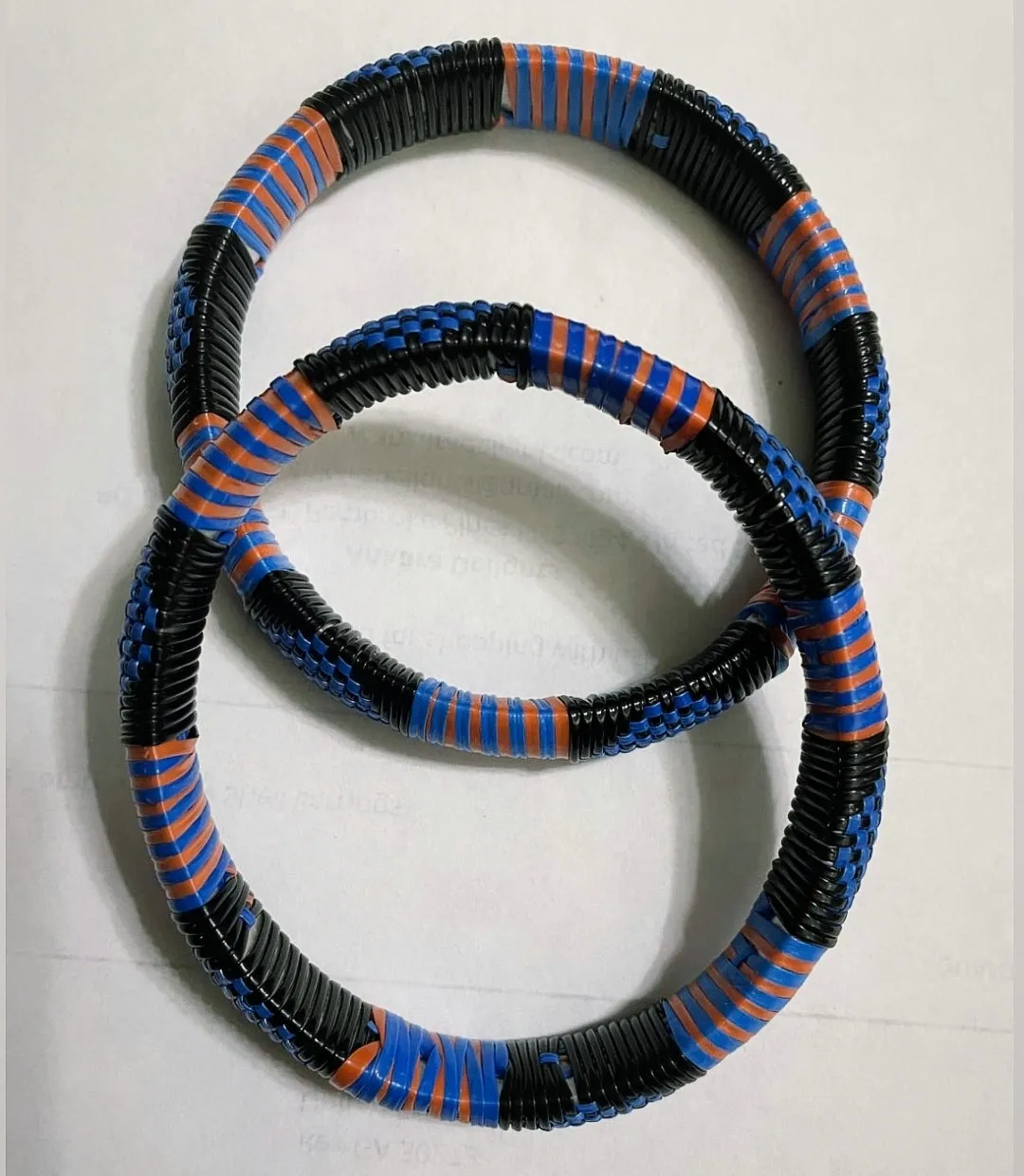 Tuareg Recycled Plastic Bracelet Sets - Adult