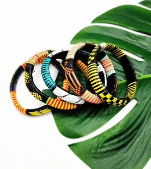 Tuareg Recycled Plastic Bracelet Sets - Adult