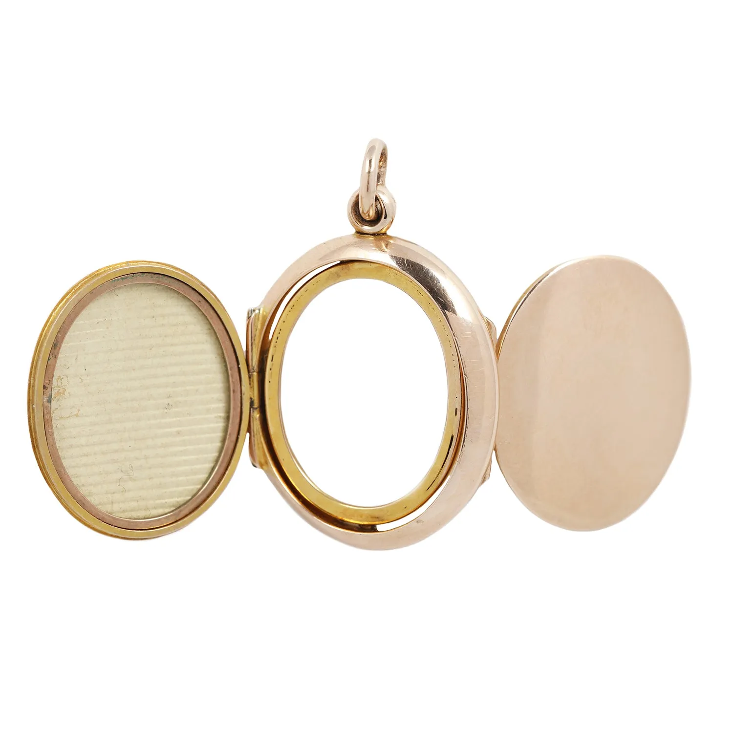 Vintage Gold Double Locket