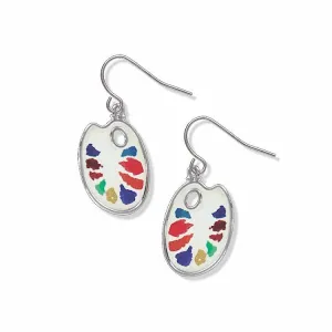 Watercolor Palette Earrings