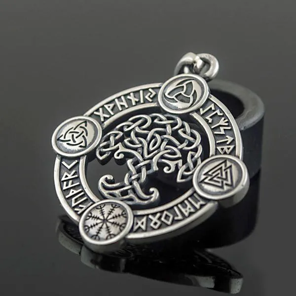 Yggdrasil Amulet - Sterling Silver or Gold